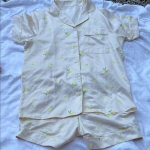 Lemon Print Lounge Set Size S